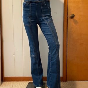 Oil to Anthropologie carpenter jeans size 27 used